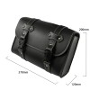 Harley Sportster PU Leather Saddlebag - Tool Storage Pouch