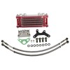 Motorcycle Oil Cooler Radiator Kit for 50cc-140cc Bikes