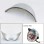 Universal Chrome Motorcycle Headlight Visor - 5.2