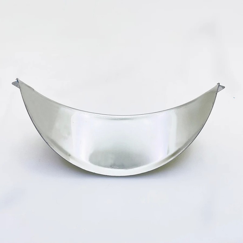 Universal Chrome Motorcycle Headlight Visor - 5.2