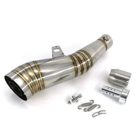 Universal Stainless Steel Motorcycle Exhaust Muffler (38-51mm)