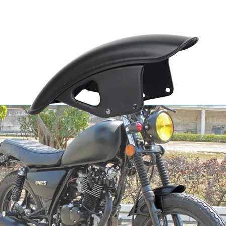 Retro Black Metal Mudguard for Suzuki GN125 & GN250