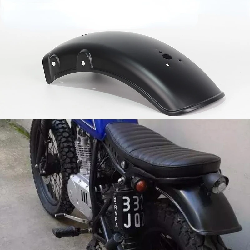 Retro Black Metal Mudguard for Suzuki GN125 & GN250
