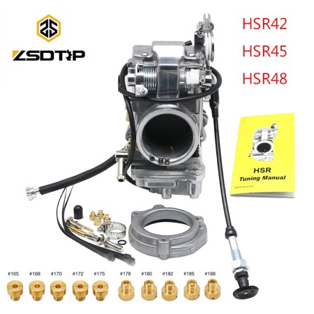 ZSDTRP Mikuni HSR Carburetors for Harley EVO (42mm, 45mm, 48mm)