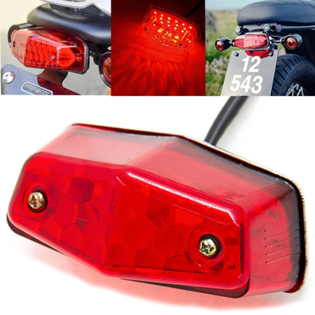 Universal LED Motorcycle Tail Light for Triumph & BSA