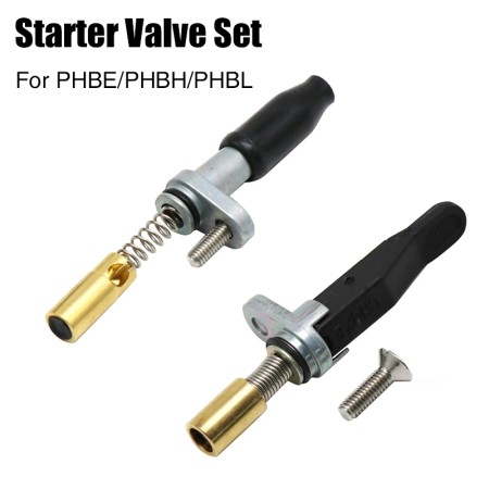 Sclmotos Pull Choke Assembly Starter Valve for Dellorto Carburetors