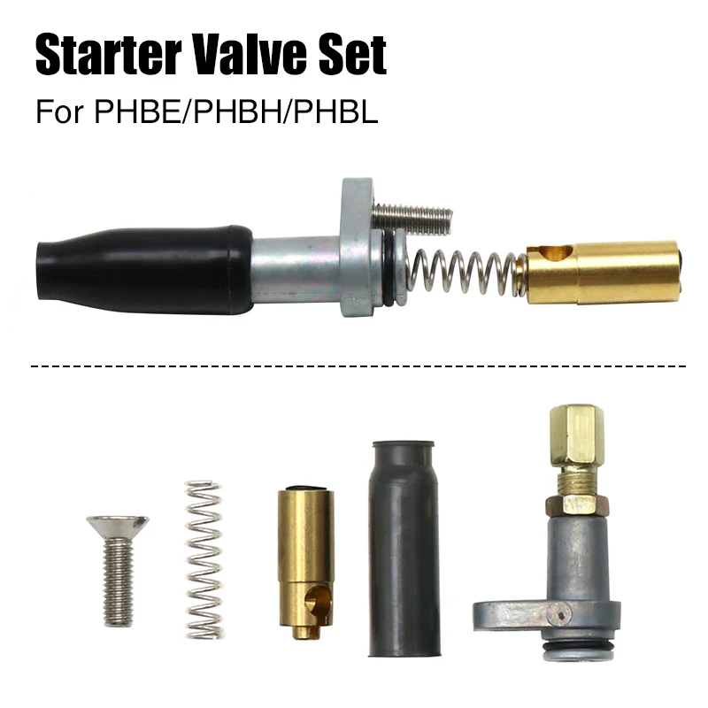 Sclmotos Pull Choke Assembly Starter Valve for Dellorto Carburetors