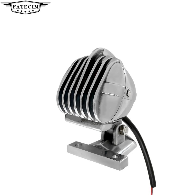 Retro Aluminum Motorcycle LED Tail Light for Chopper & Bobber