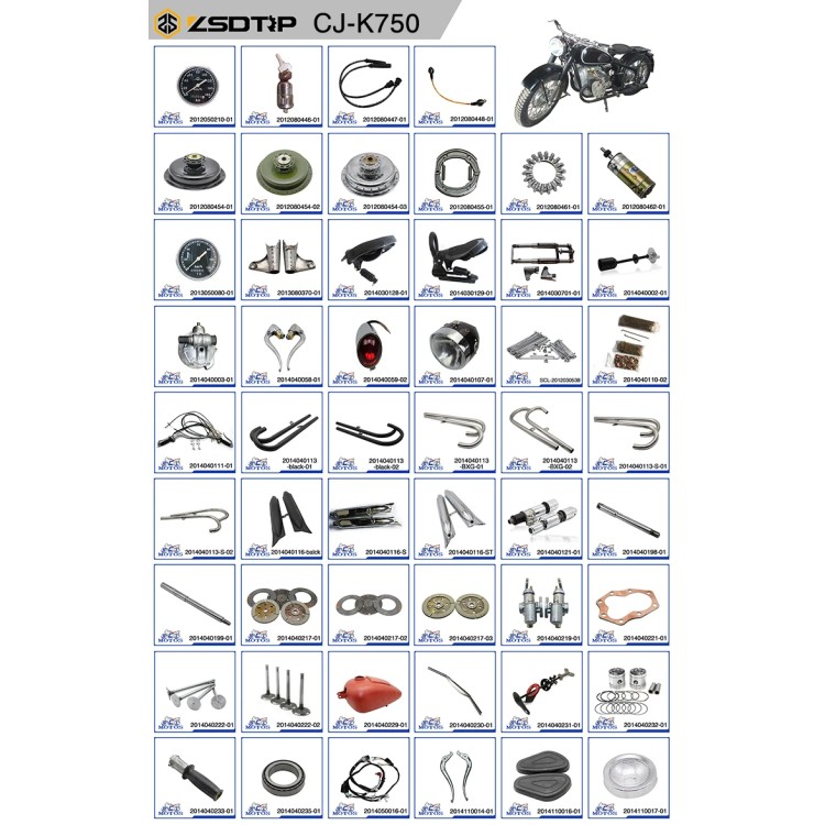 ZSDTRP Retro Ural Motorcycle Fog Lamp – Original Green