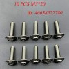Stainless Steel M5 Screws for BMW Motorcycles - 10 Pack