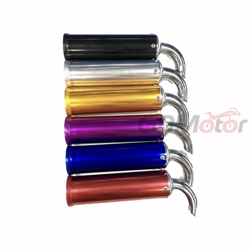 Universal 60x200mm 22mm Motorcycle Racing Exhaust Muffler