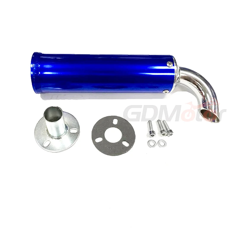 Universal 60x200mm 22mm Motorcycle Racing Exhaust Muffler