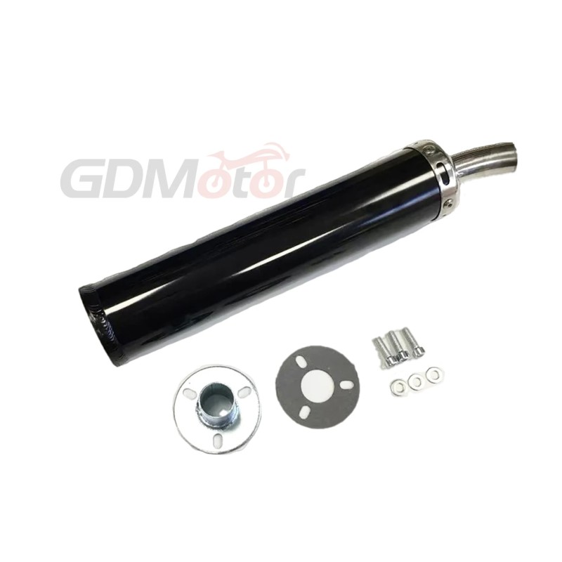 Universal Metal Motorcycle Racing Exhaust Pipe - 60x280mm