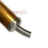 Universal Metal Motorcycle Racing Exhaust Pipe - 60x280mm