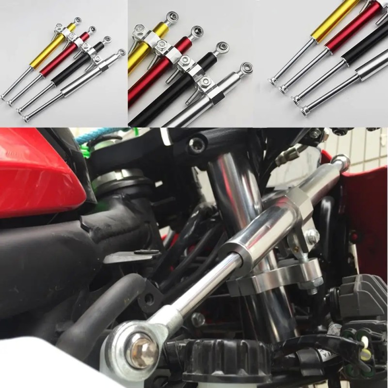 Universal 330MM Aluminum Alloy Motorcycle Steering Damper