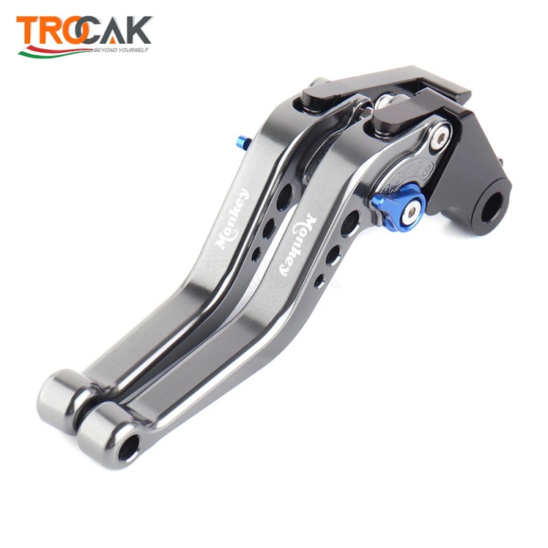 Adjustable CNC Brake and Clutch Levers for Honda Monkey Z125 (2019-2022)