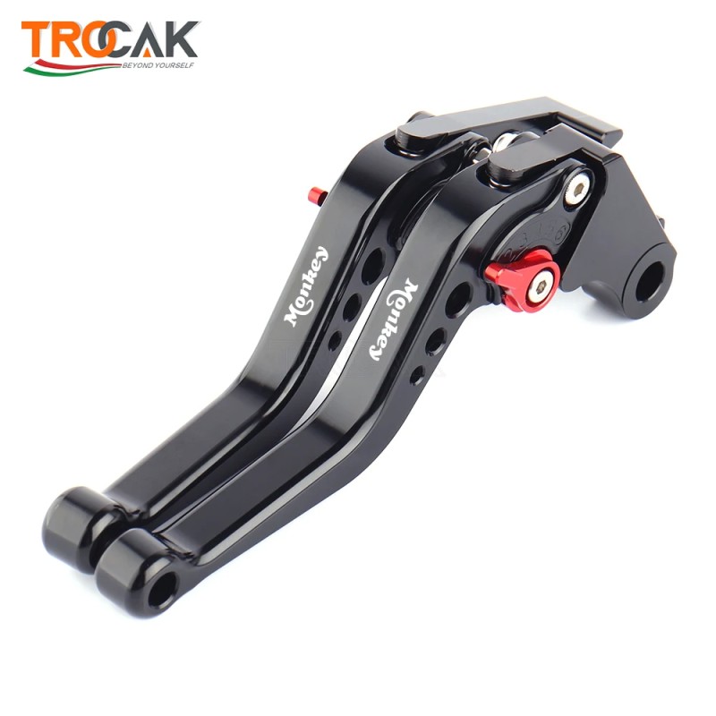 Adjustable CNC Brake and Clutch Levers for Honda Monkey Z125 (2019-2022)
