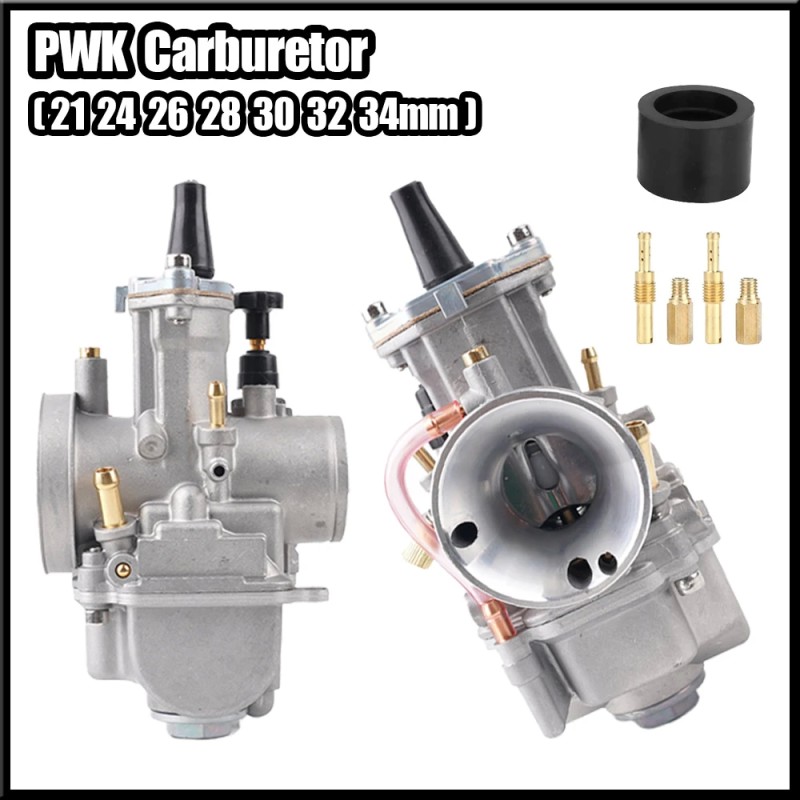 PWK Universal Motorcycle Carburetor - 21-34mm for Racing