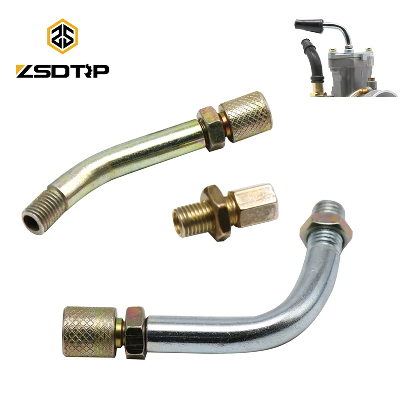 ZSDTRP Motorcycle Carburetor Elbow Tube for PHBG & PWK Models