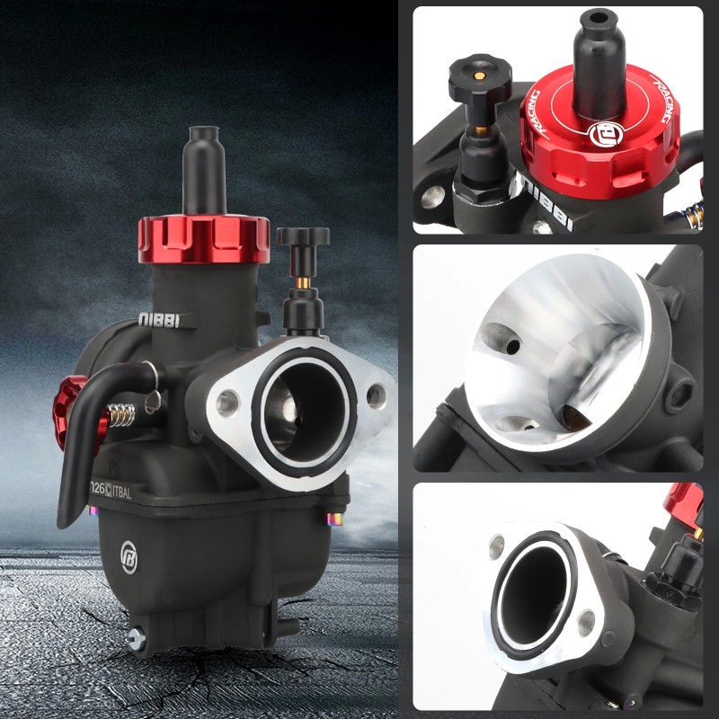 NIBBI Flange Carburetor for 50cc to 250cc GY6 Engines