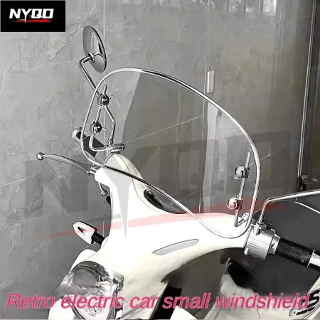 NS125LA Vintage Motorcycle Windshield - Victorian Style