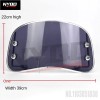 NS125LA Vintage Motorcycle Windshield - Victorian Style
