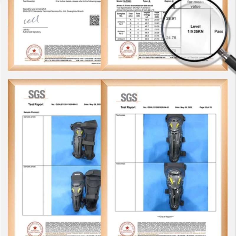 Motorcycle Knee Pads - Protective Gear for Men and Women