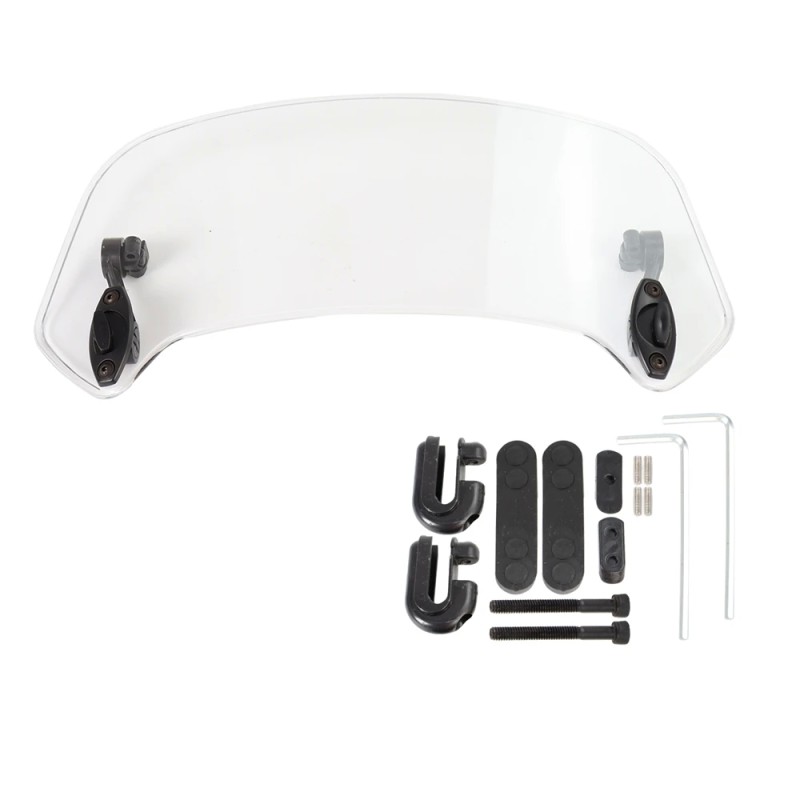 Universal Adjustable Motorcycle Windshield Spoiler Deflector