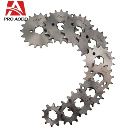 Front Engine Sprocket for 428# Chain - 10t to 19t Teeth