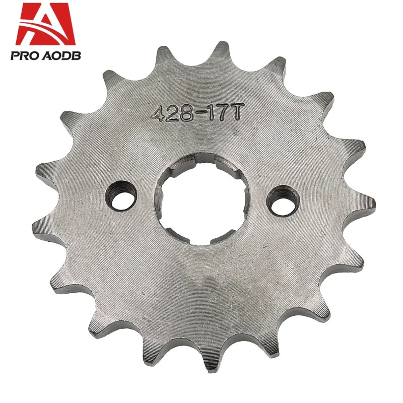 Front Engine Sprocket for 428# Chain - 10t to 19t Teeth