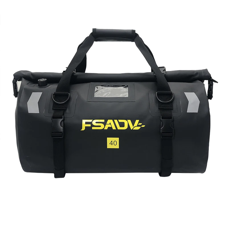 2024 Waterproof Motorcycle Tail Bag - 40L/66L Capacity