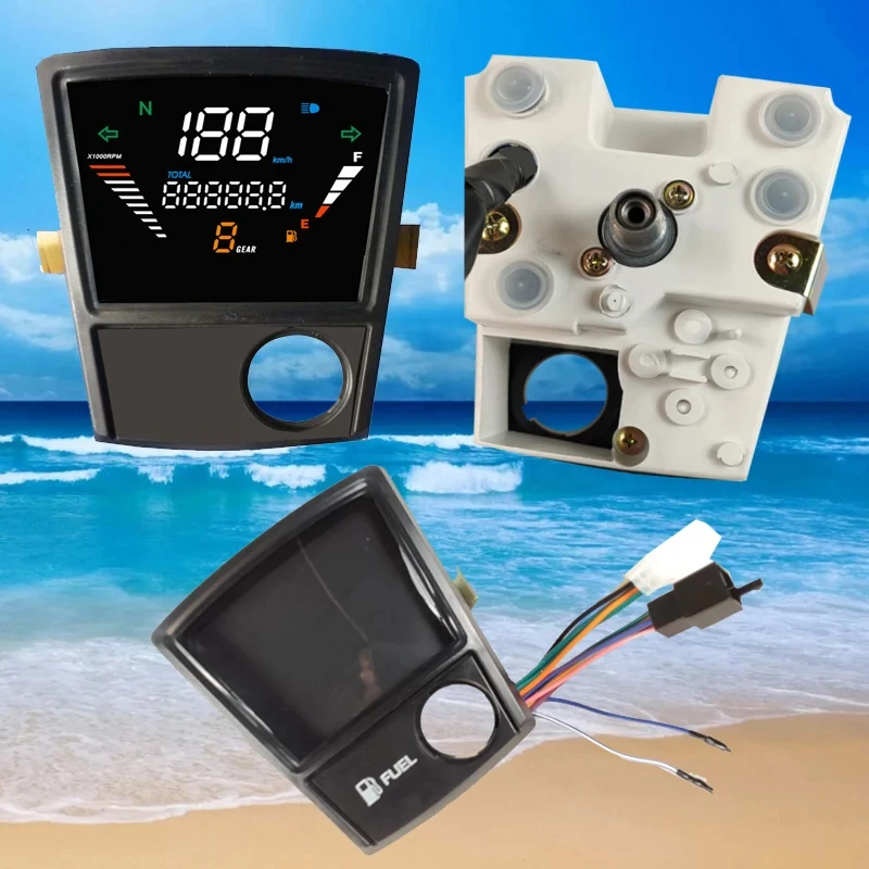 Honda Super Cub C70 C90 LED Digital Speedometer & Odometer