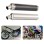 Two-Stroke Motorcycle Exhaust Muffler for NSR250, VFR400, RGV250 & More