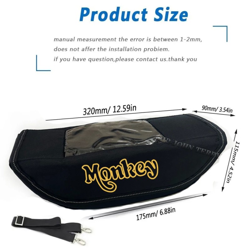 Honda Monkey 125 Waterproof Handlebar Bag
