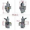 Keihin PE28 28mm Motorcycle Carburetor for NSR150 and More