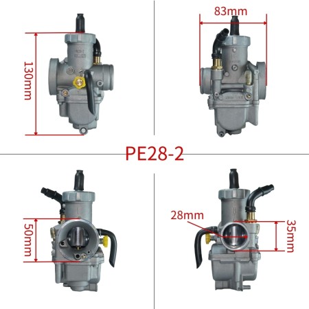 Keihin PE28 28mm Motorcycle Carburetor for NSR150 and More