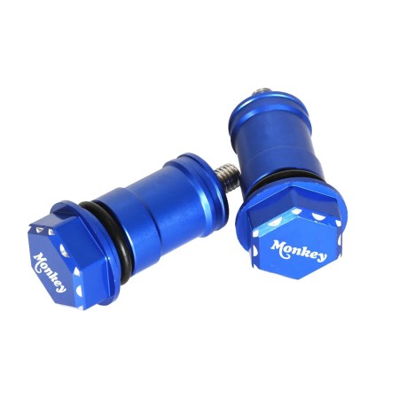 Aluminum Seat Bolts with Monkey Logo for Honda Monkey 125 (2018-2025)