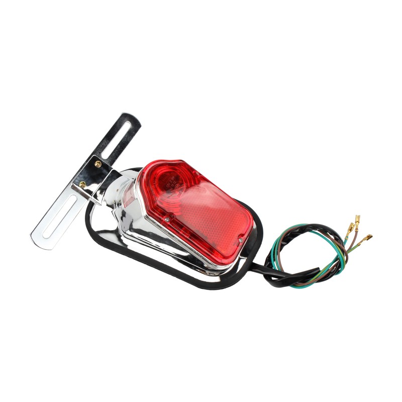 Retro Motorcycle Rear Tail Light and Brake Lamp