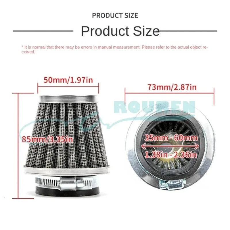 Universal Motorcycle Air Filter Cleaning Kit for 125-250cc Engines