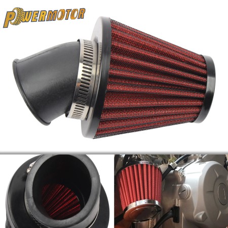 High Flow Motorcycle Air Filter - Fits 35mm, 42mm, 48mm Models