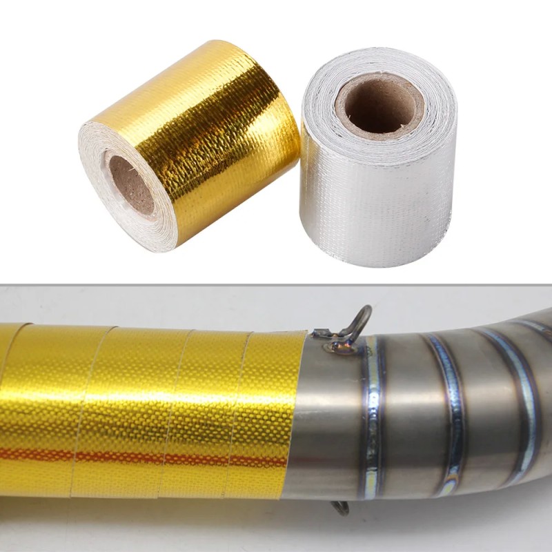 High-Temperature Self-Adhesive Gold Tape - 50mm x 5M