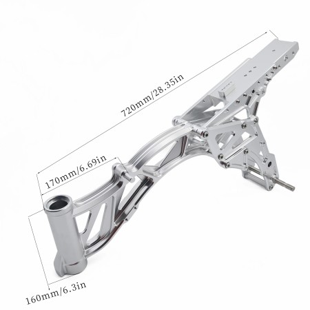 Honda Z50 CNC Aluminum Frame Bracket - Durable Motorcycle Mount