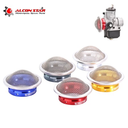 Alconstar Motorcycle Carburetor Air Filter Cup with Stainless Steel Net