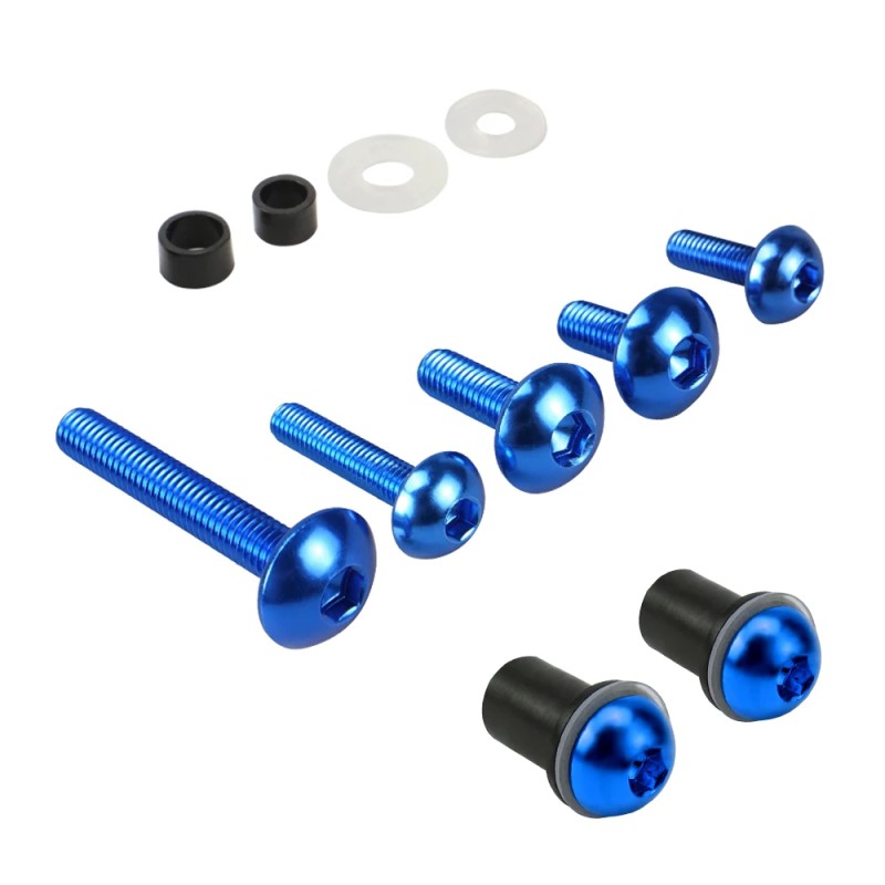 Suzuki Motorcycle Windscreen Fairing Bolts Kit - Universal Fit