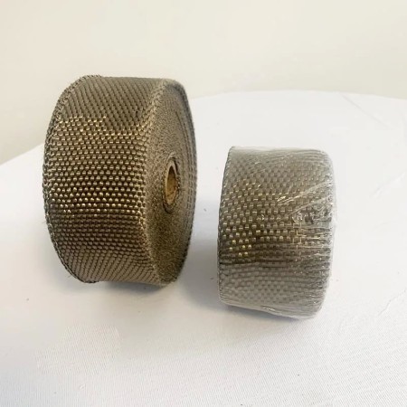 Motorcycle Exhaust Insulation Thermal Tape with Stainless Ties