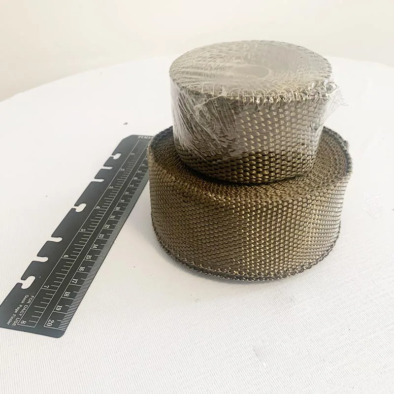 Motorcycle Exhaust Insulation Thermal Tape with Stainless Ties