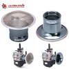 Alconstar 38MM Carburetor with CNC Aluminum Air Filter Trumpet