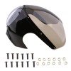 Universal Motorcycle Cafe Racer Headlight Fairing with Bolts