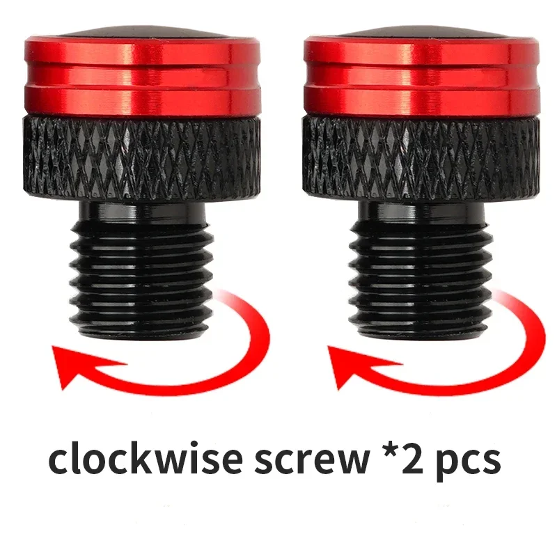 Honda Super CUB Motorcycle Mirror Hole Plug Caps - 2 Pack