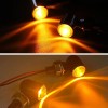 8mm LED Motorcycle Turn Signal Lights - Universal Fit
